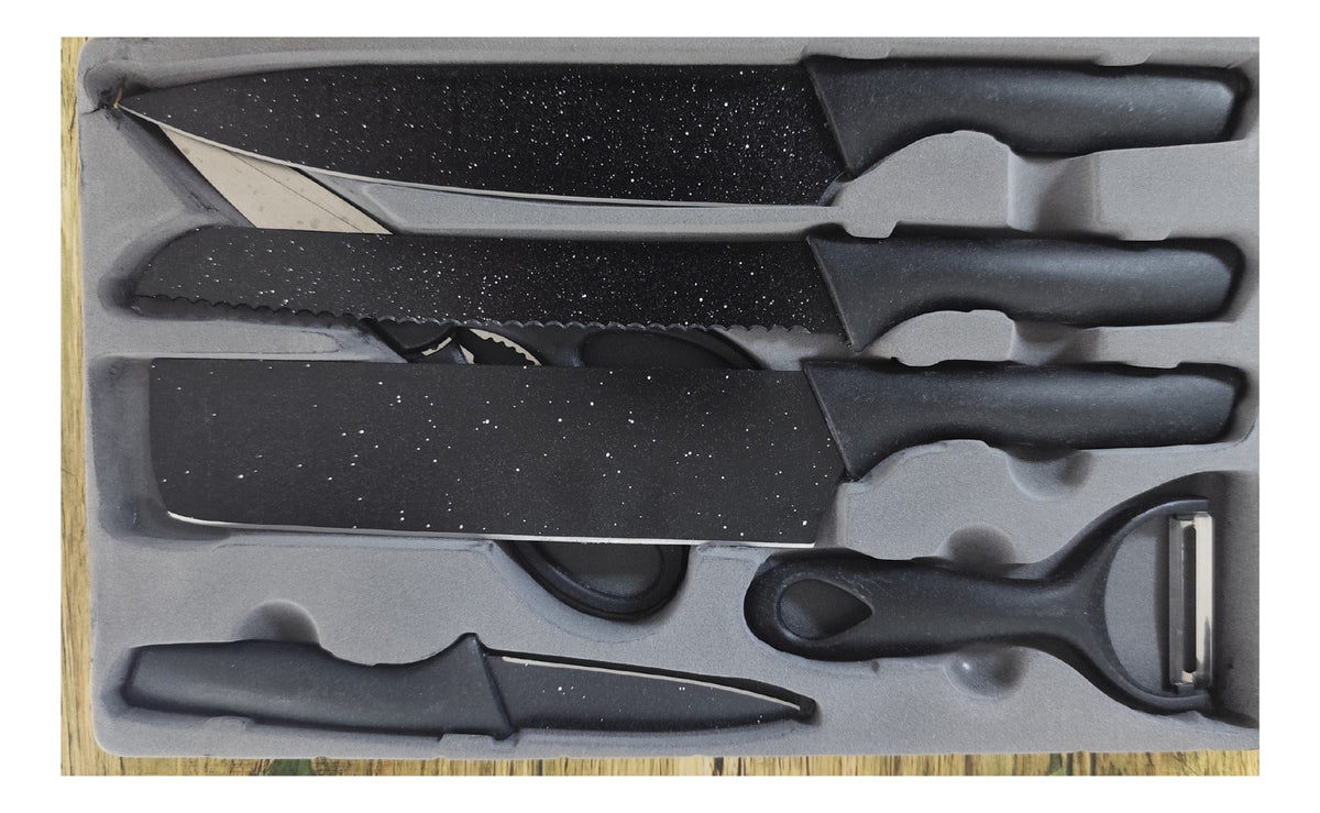 Rack Para Especieros + Kit De Cuchillos