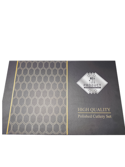 Set de Cubiertos de Acero Inoxidable 24 piezas de cubiertos