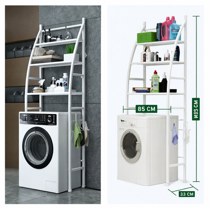 Organizador tres Niveles Lavadora Blanco
