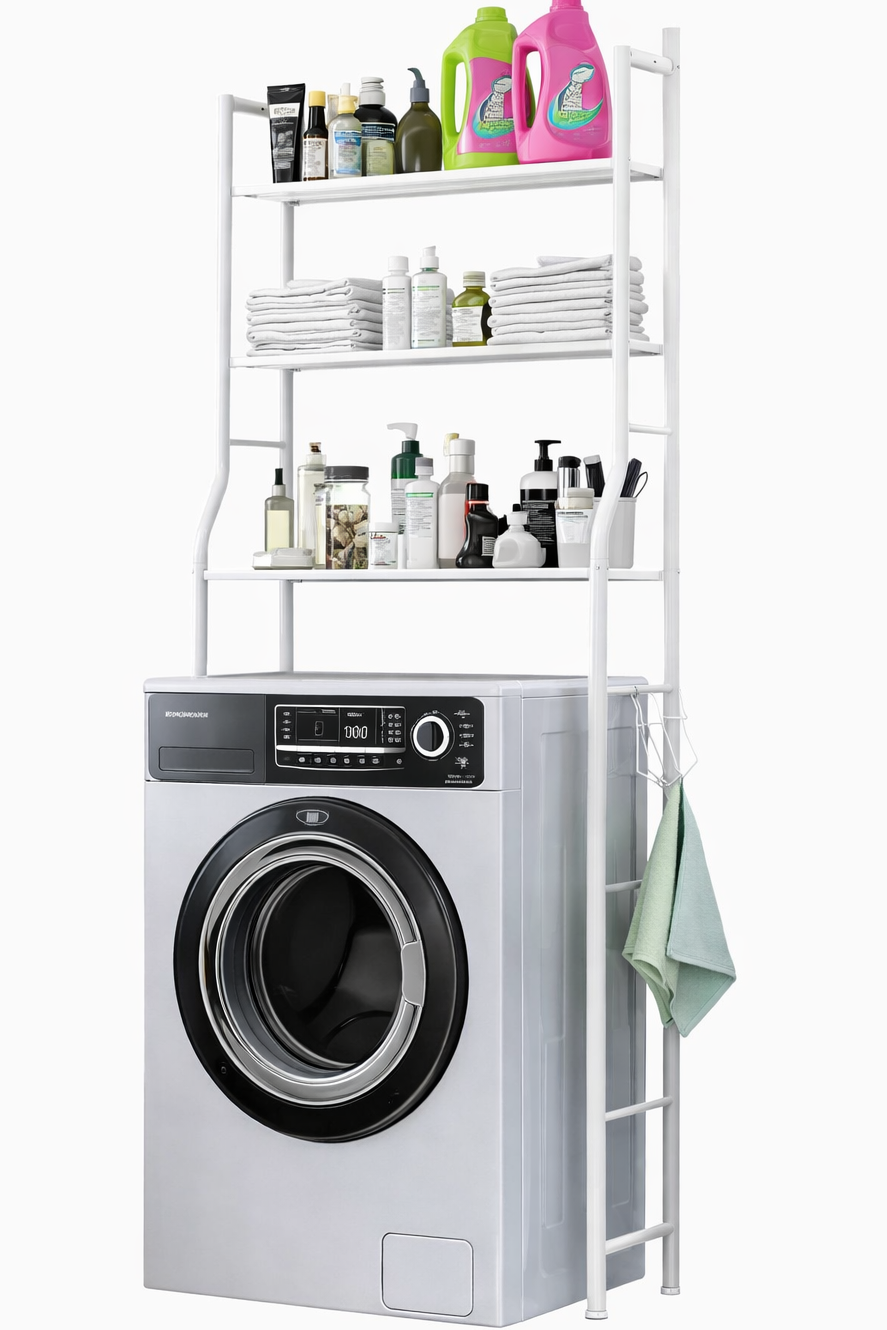 Organizador tres Niveles Lavadora Blanco