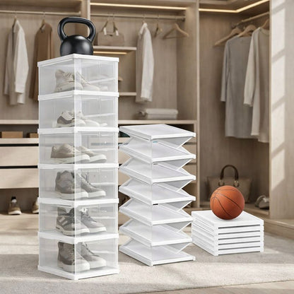 Caja Organizadora De Zapatos Firmes 6 Niveles Zapatera