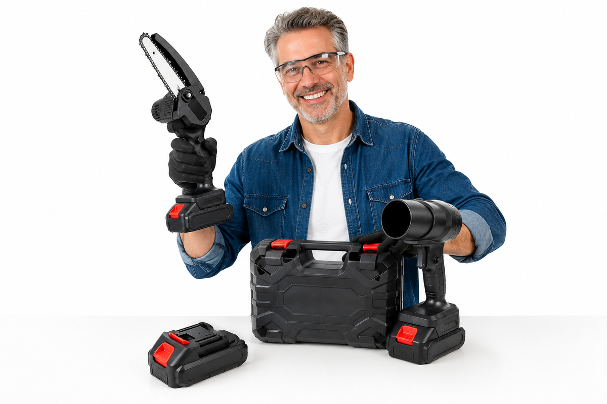 Pack mini sierra + soplador