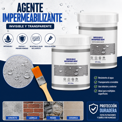 Agente Impermeabilizante Invisible Mejorado Sellador Liquido x 2