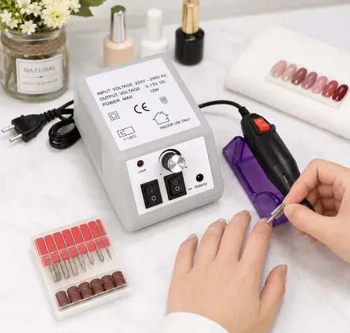 Maquina Torno Uñas Manicure Pedicure Pulidor Eléctrico