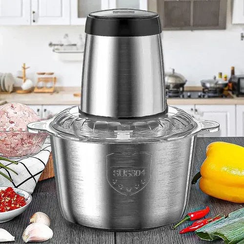 Procesadora De Alimentos Picadora Eléctrica Procesadora Carne y verduras