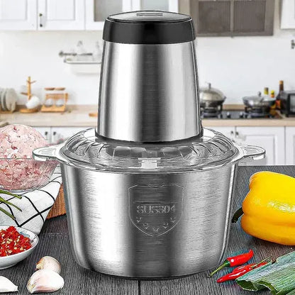 Procesadora De Alimentos Picadora Eléctrica Procesadora Carne y verduras