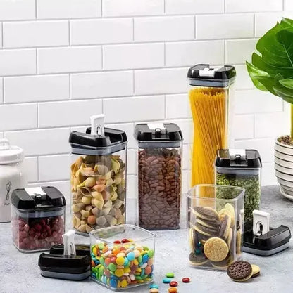 Set de Contenedores de Alimentos Herméticos con Tapa