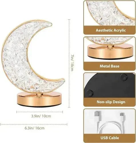 Lámpara De Mesa Luna