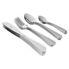 Set de Cubiertos de Acero Inoxidable 24 piezas de cubiertos