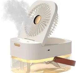 Ventilador Humidificador de Mesa Plegable