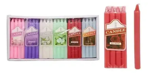 Velas Aromática Pack De 12 - 48 Velas En Total