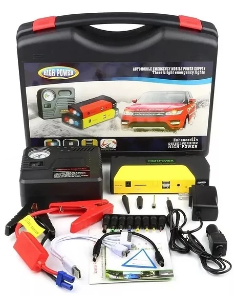 Arrancador de baterías para vehículos Kit de Emergencia HIGH POWER